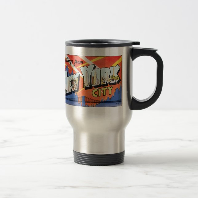 Gruß von NYC - Tasse (Rechts)