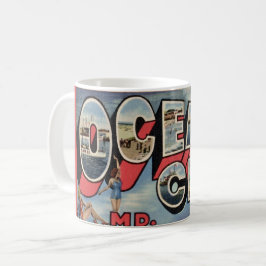 Gruß von Ocean City Kaffeetasse