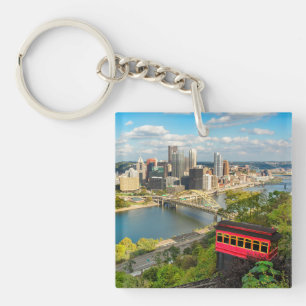 Gruß von Pittsburgh PA  Schlüsselanhänger