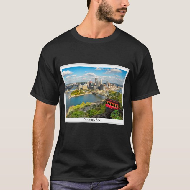 Gruß von Pittsburgh PA T-Shirt (Vorderseite)