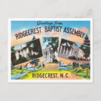 Gruß von Ridgecrest Baptist Assembly