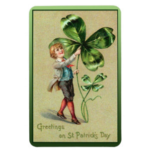 Grüße am St. Patrick's Day Magnet