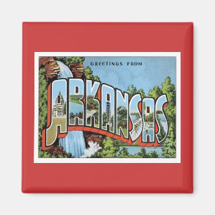 Grüße aus Arkansas Magnet