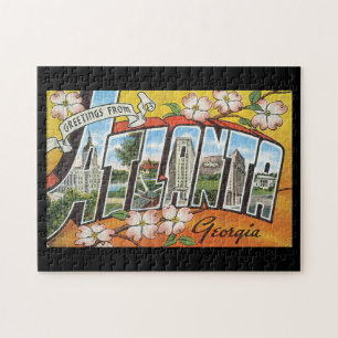 Grüße aus Atlanta Georgia_Vintage Travel