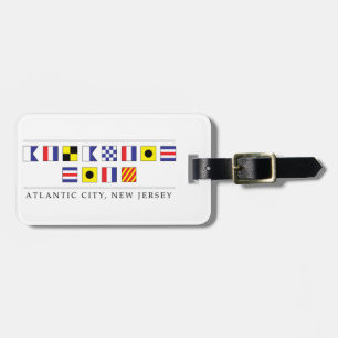 Grüße aus Atlantic City Gepäckanhänger