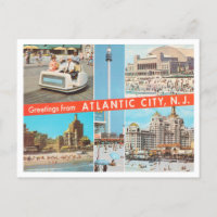 Grüße aus Atlantic City, New Jersey Travel