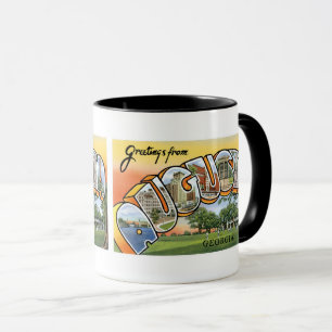 Grüße aus Augusta, GA! Postkarte Tasse