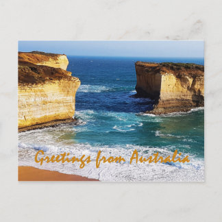Grüße aus Australien Postkarte