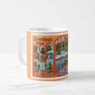 Grüße aus Bar Harbor Maine Tasse