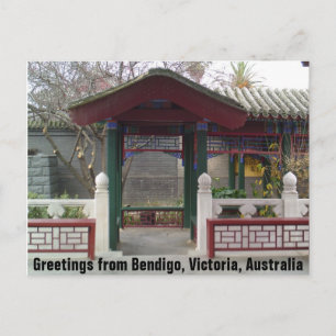 Grüße aus Bendigo, Victoria, Australien Postkarte