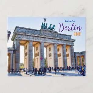 Grüße aus Berlin Deutschland Postkarte