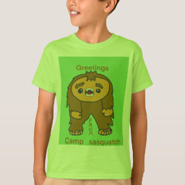 Grüße aus Camp sasquatch T-Shirt