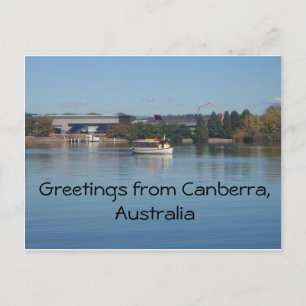 Grüße aus Canberra, Australien Postkarte