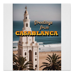 Grüße aus Casablanca Poster