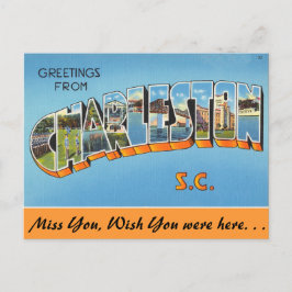 Grüße aus Charleston Postkarte