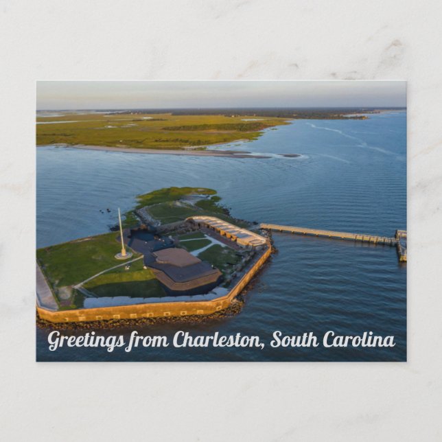 Grüße aus Charleston, South Carolina Postcard Postkarte (Vorderseite)