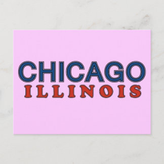 Grüße aus Chicago mis amigos! Postkarte