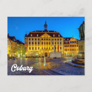 Grüße aus Coburg, Bayern, Deutschland Postkarte