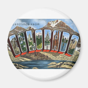 Grüße aus Colorado Magnet
