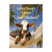 Grüße aus "Cow-abana" Urlaub