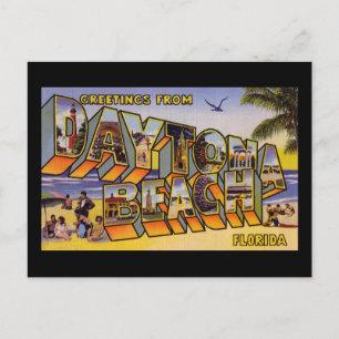 Grüße aus Daytona Beach Florida Postkarte