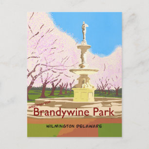 Grüße aus dem Brandywine Park Postkarte