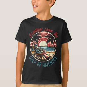 Grüße aus dem Golf von Amerika Onkel Sam m T-Shirt