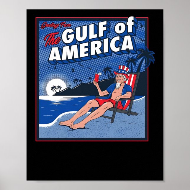 Grüße aus dem Golf von Amerika Poster (Vorne)