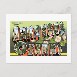 Grüße aus den Ozarks! Postkarte