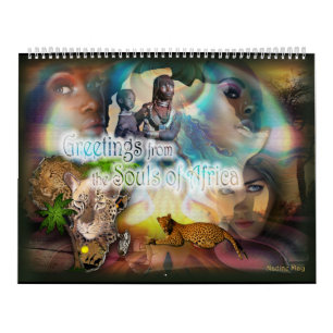 Grüße aus den Soulen Afrikas Kalender