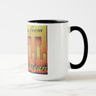 Grüße aus der Hölle, Michigan Tasse 1