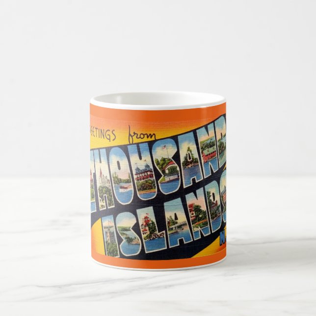 Grüße aus der Tasse der Tausend Inseln (Mittel)