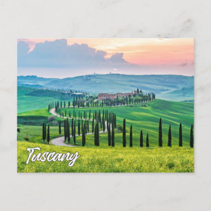 Grüße aus der Toskana, Italien Postkarte