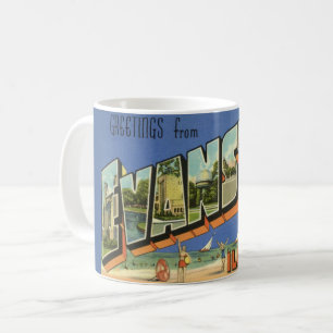 Grüße aus Evanston ILL. Kaffeetasse