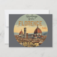 Grüße aus Florenz Italien