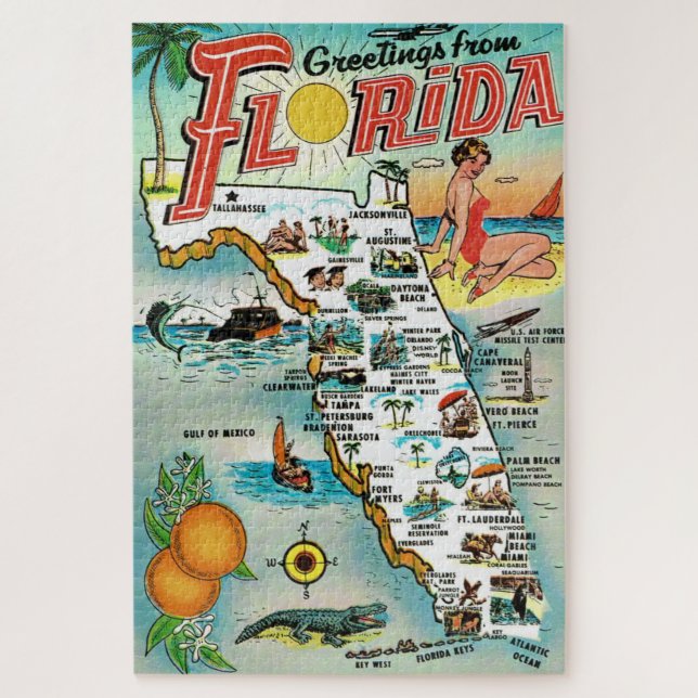 Grüße aus Florida (Vertikal)
