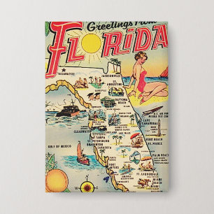 Grüße aus Florida Button