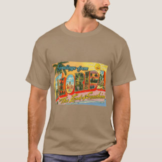 Grüße aus Florida Postkarte Oversized T-Shirt