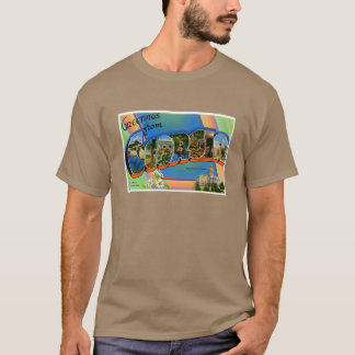 Grüße aus Georgia Retro-Souvenir T-Shirt