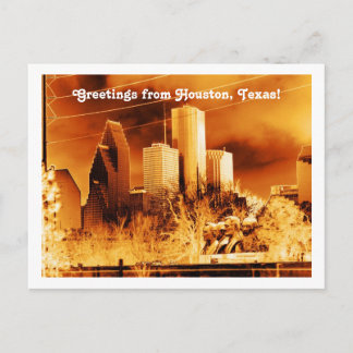 Grüße aus Houston, Texas! Postkarte