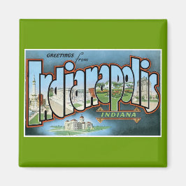 Grüße aus Indianapolis, Indiana! Magnet