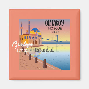 Grüße aus Istanbul Türkei-Magnet Magnet