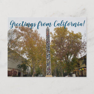Grüße aus Kalifornien: The Davis Needle Postkarte