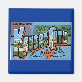 Grüße aus Kansas City! Magnet