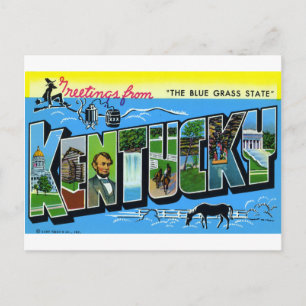 Grüße aus Kentucky Postkarte
