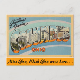 Grüße aus Kolumbus Postkarte