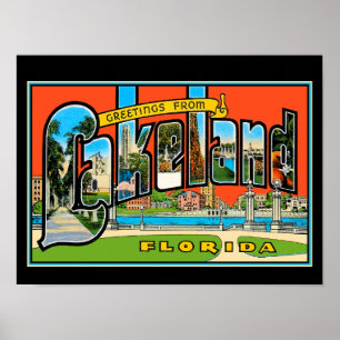 Grüße aus Lakeland Poster