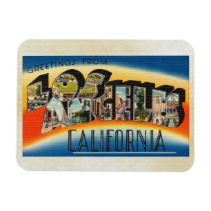 Grüße aus Los Angeles Kalifornien Magnet