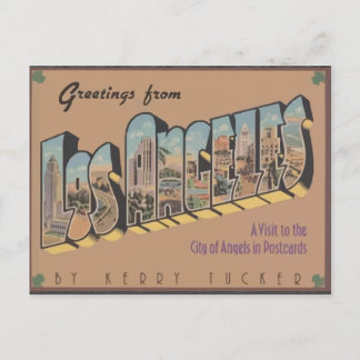 Grüße aus Los Angeles, Vintage Postkarte