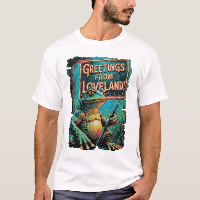 Grüße aus Loveland! T-Shirt (Vorderseite)